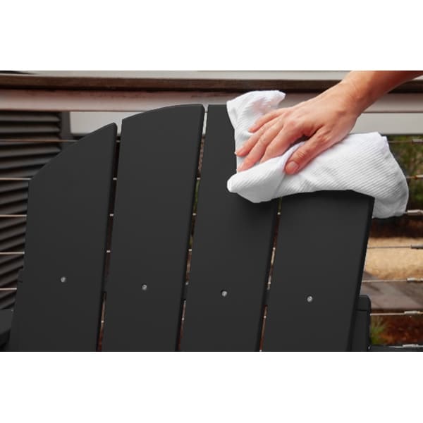 Leisure Line Recycled Plastic Folding Adirondack Chair
