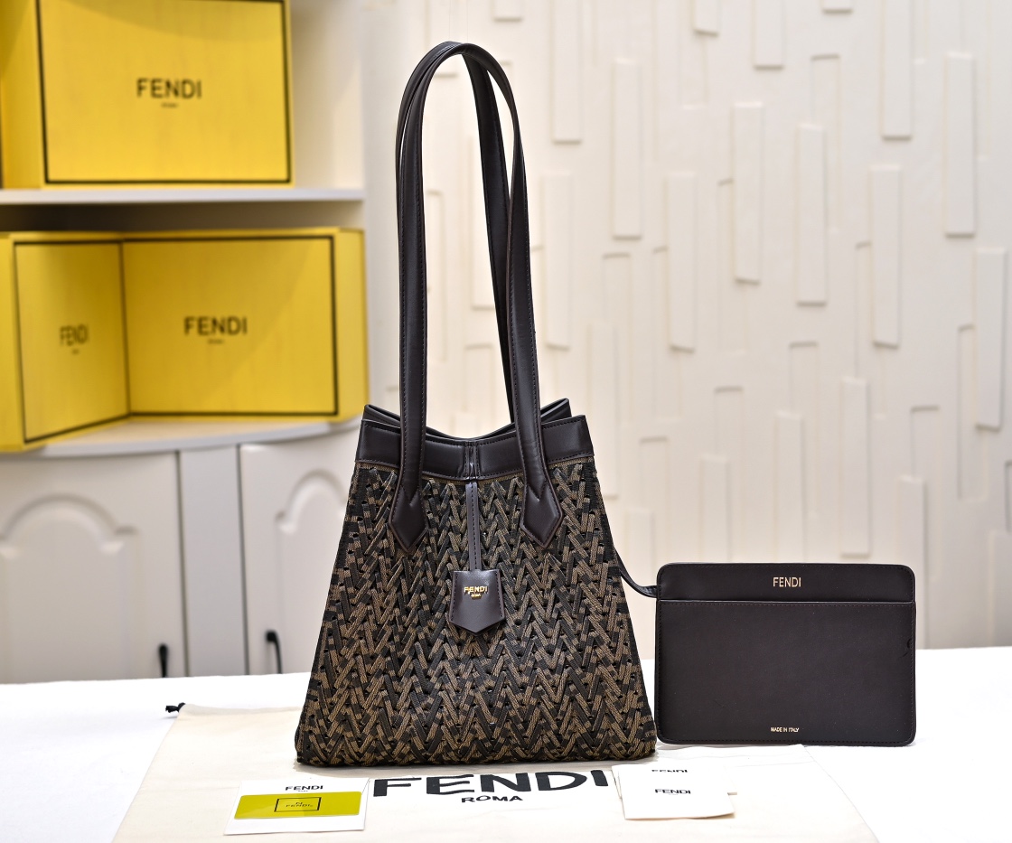 Fendi Origami FF tote bag - cnluxepick