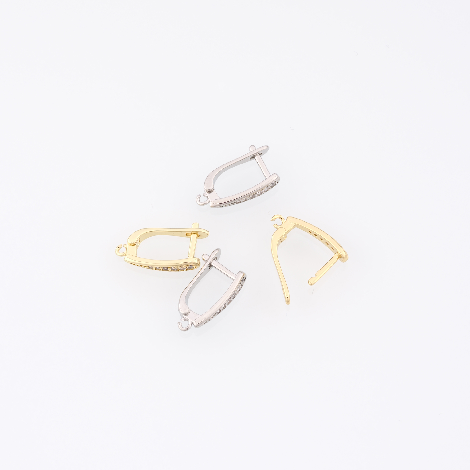 18K Gold Filled Hoop Earrings,Dainty Earrings,Gold Hoops,Dainty Hoops Huggie,DIY Jewelry Making Supply