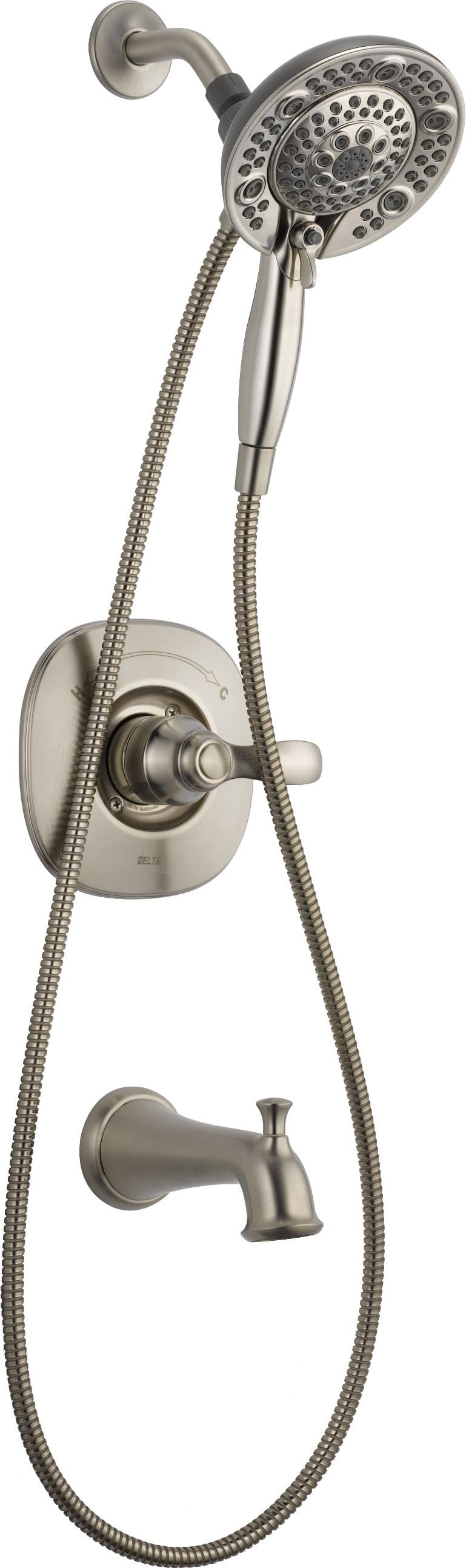 Delta 144710-SS-I20 Tub u0026 Shower Faucet Stainless Steel
