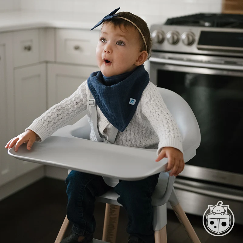2026 Stokke® Clikk™ High Chair – All-in-One with Tray & Harness, Ergonomic Design, Tool-Free Assembly, Easy to Clean