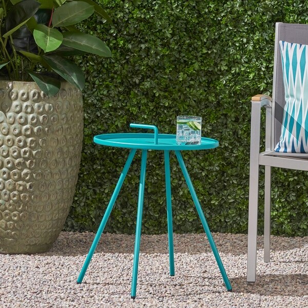 Durable Side Table Modern Style with Straight Legs and Clean Lines 20.00