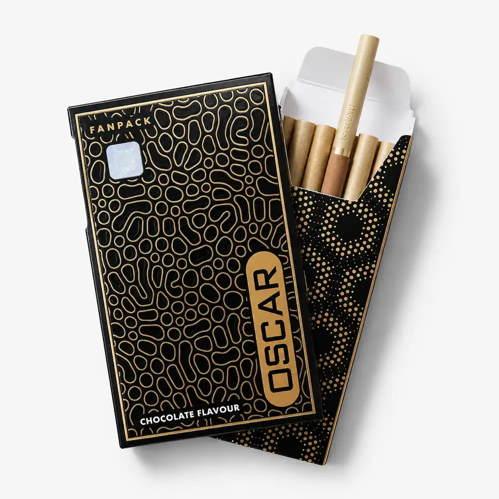 OSCAR Fanpack Chocolate Flavour Cigarettes Buy Online AU - FLUXAUD SHOP
