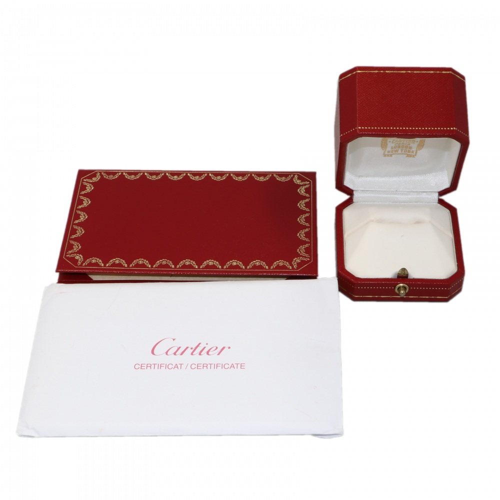 Cartier Ethancel Do PT950 Ring Platinum Diamond