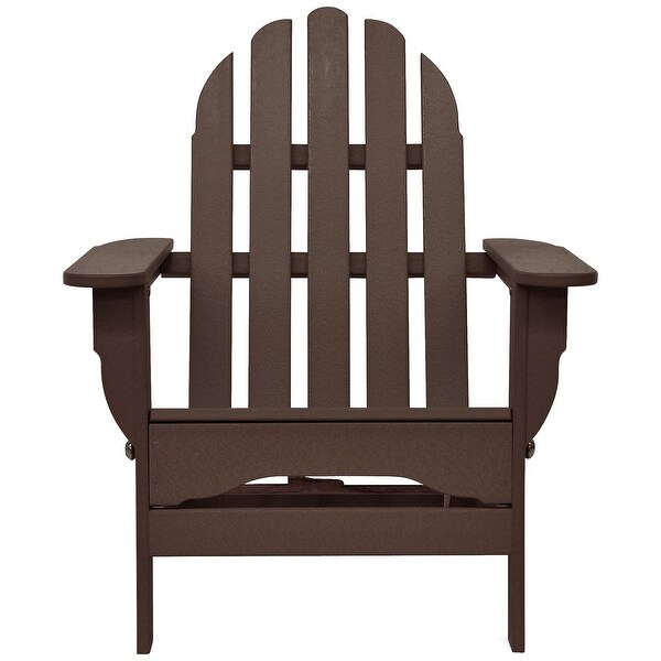Nelson Recycled Plastic Folding Adirondack Chair by Havenside Home