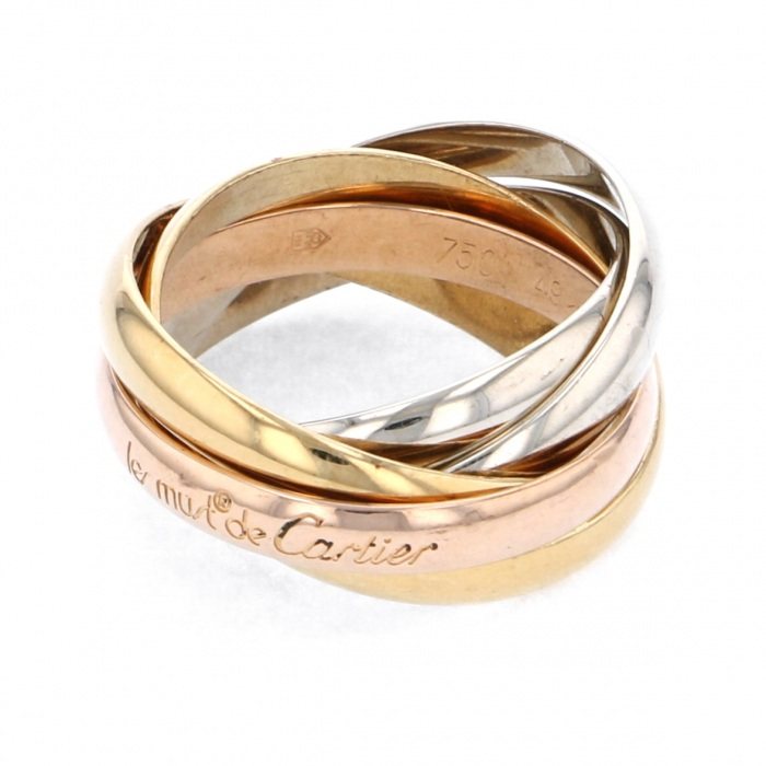Cartier Les Mast Do K18YG Yellow Gold Ring