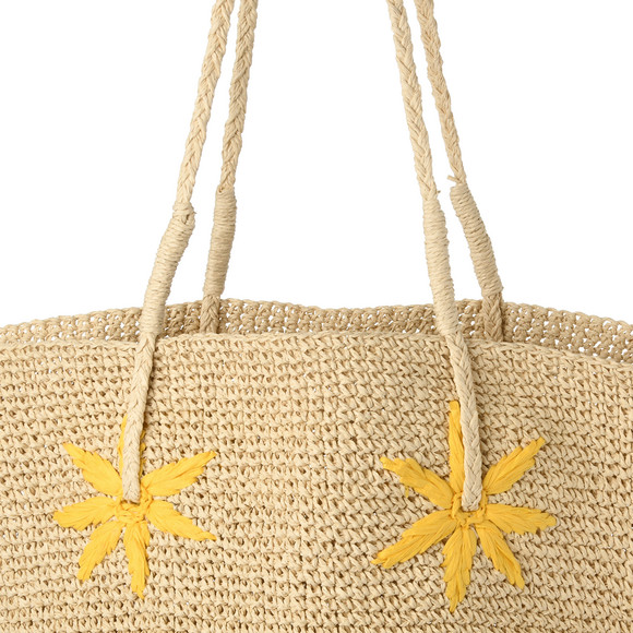Gina Benotti Strandtasche aus strukturiertem Material