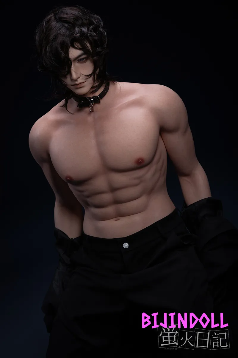 Firefly Doll 180cm Male Silicone Sex Doll JiangLing Black Suit