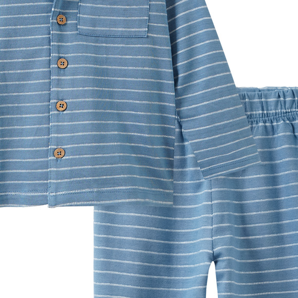 Topomini Baby Schlafanzug mit Streifen