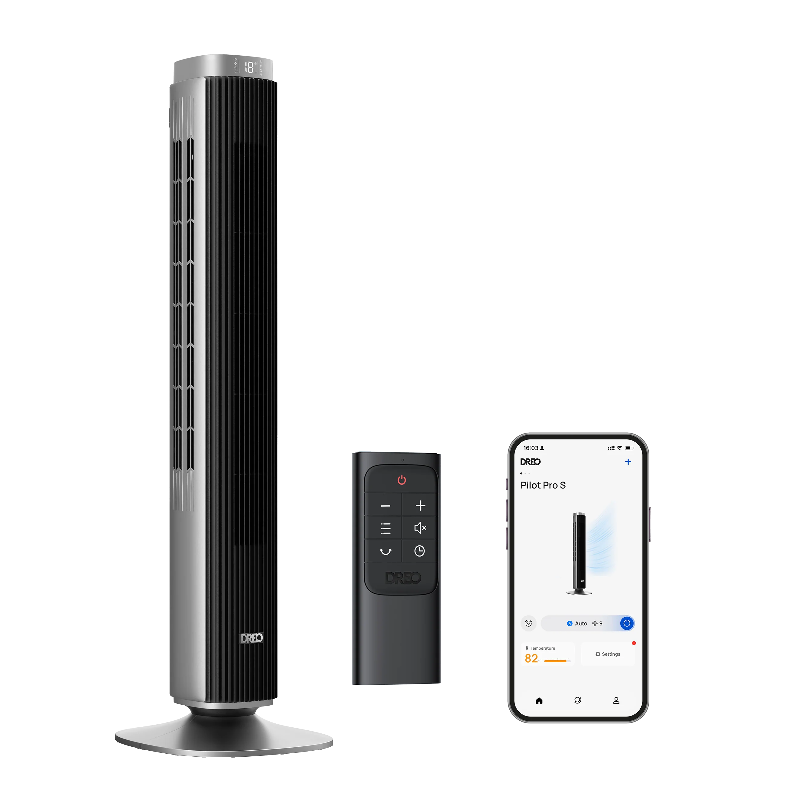 Smart Tower Fan Pilot Pro S 26ft/s