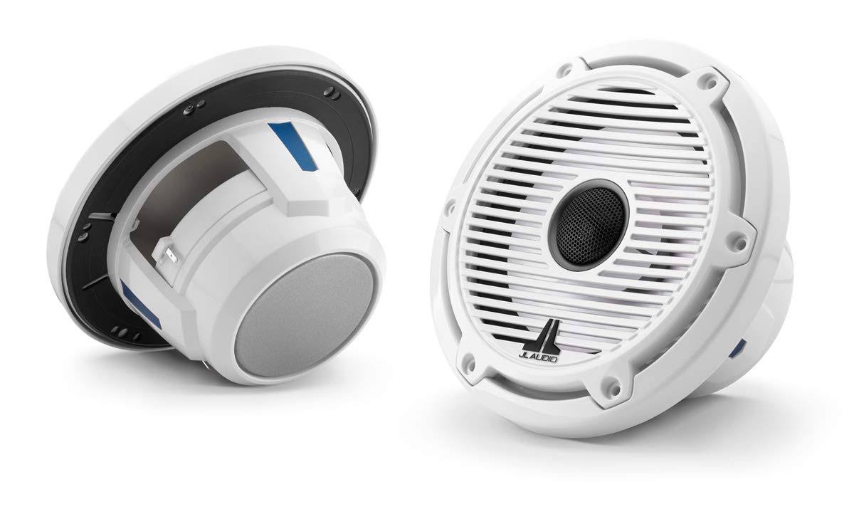 JL Audio M6-650X-C-GwGw 6.5x22 Marine Speakers Classic White Grilles