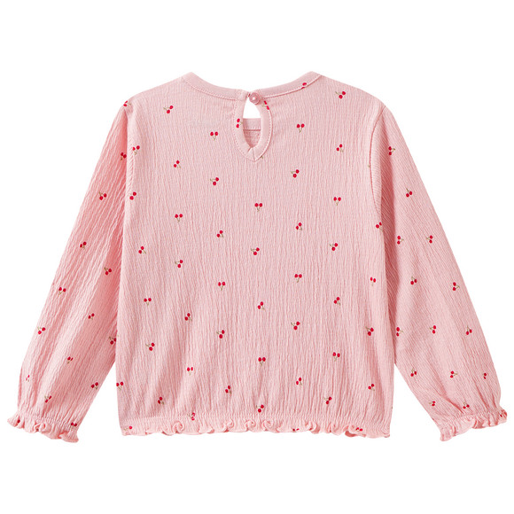 Topomini Baby Langarmshirt mit Krepp-Struktur