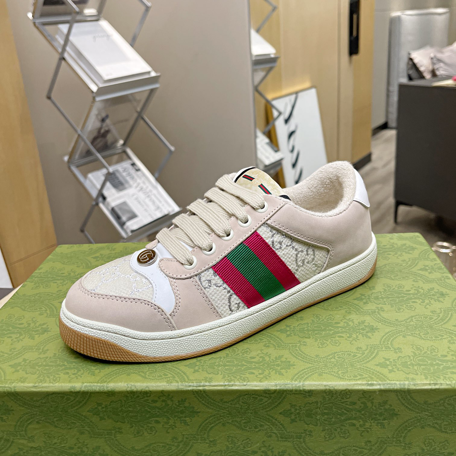 Gucci Distressed Screener sneaker unisex - cnluxepick
