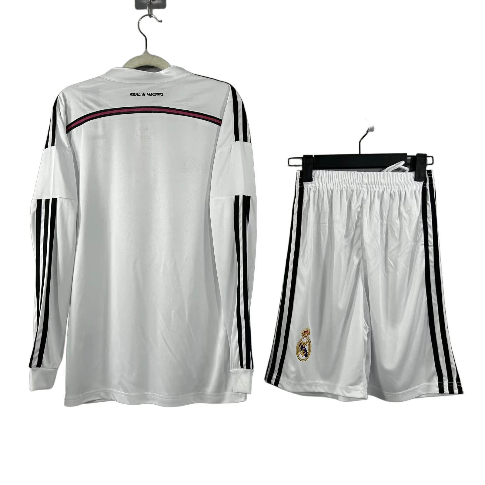 Retro Real Madrid 14/15 Home Jersey Long Sleeves S-XXL