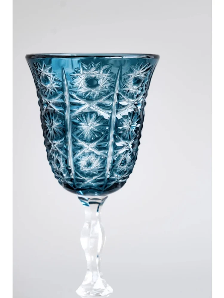 DC068 (Single) - Baccarat Edinburgh Indigo Blue Crystal 