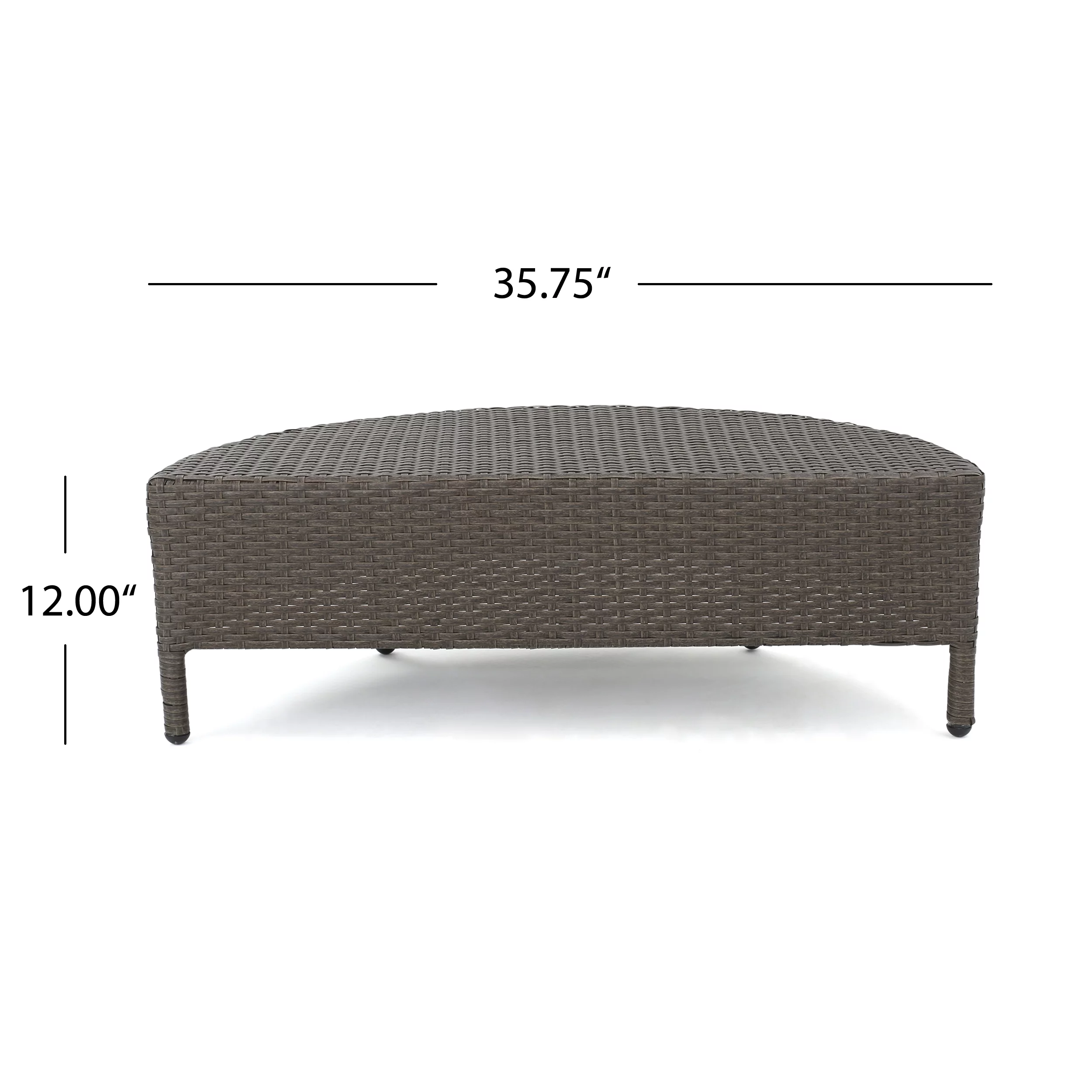 Hampton Outdoor 16 Seater Wicker Sofa Set with Cushions, Light Brown, Ceramic Grey