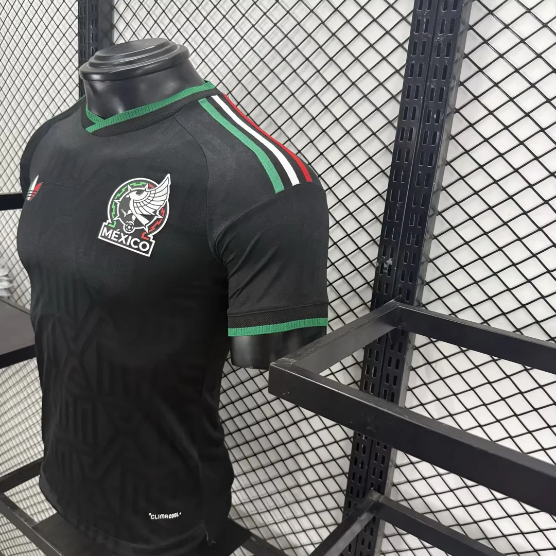 Player Version Mexico Special Black Jersey S-4XL