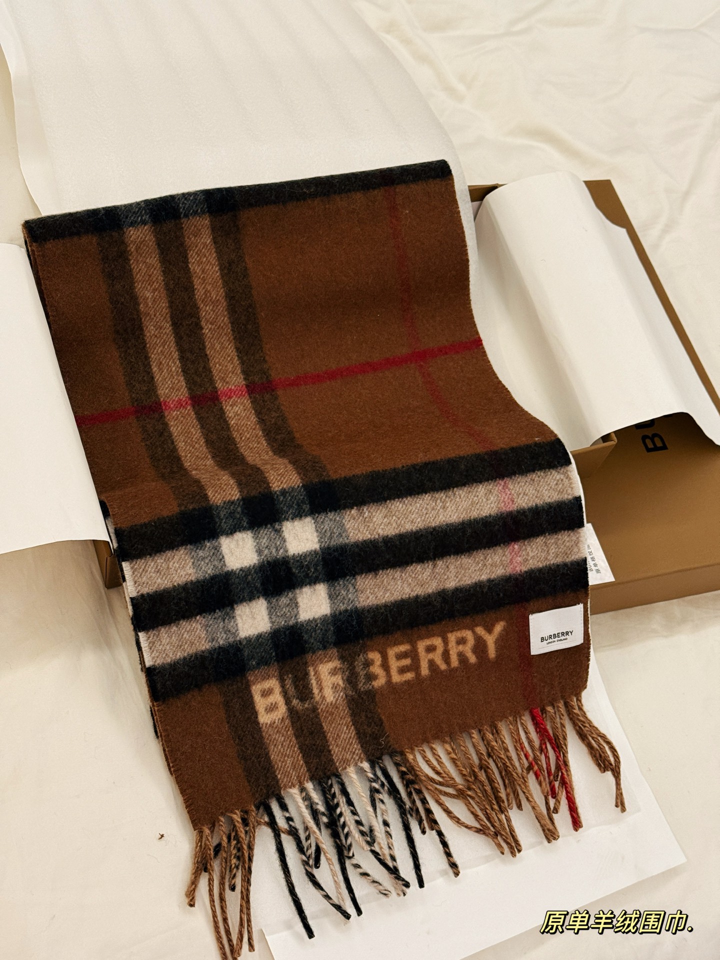 Burberry Double-Sided Cashmere Scarf - cnluxepick