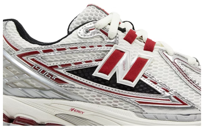 New Balance 1906R Silver Classic Crimson M1906REA Casual Running Shoes