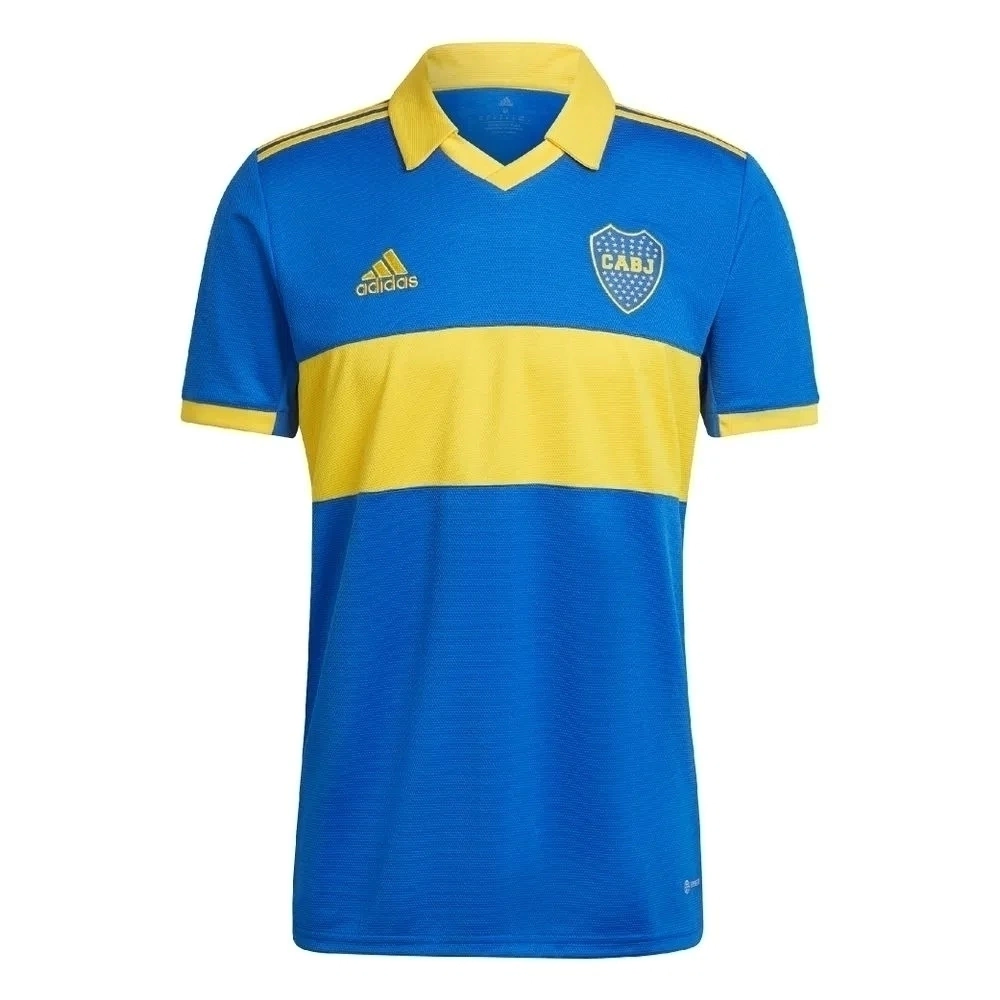 Boca Juniors 22-23 home jersey fan style - blue and yellow
