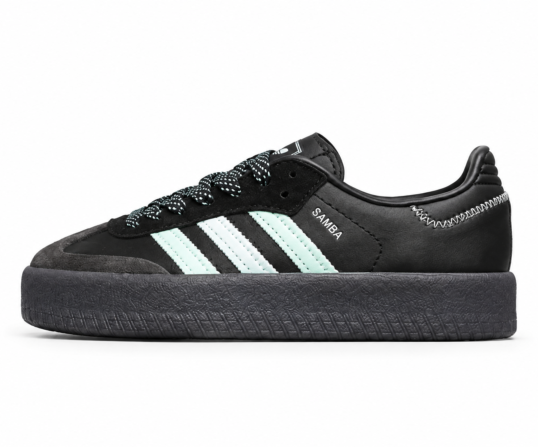 Adidas Samba W Core Black/Hazy Green/Carbon IE9110