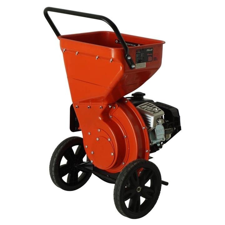 196cc Gas Powered Wood Chipper Shredder Shred Branches w/ 6.5hp Kohler Engine