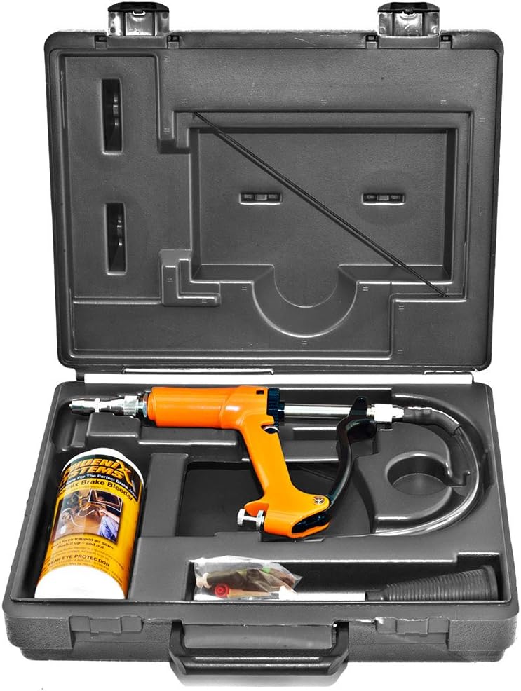 (2002HD-B) Heavy Duty Reverse Brake & Clutch Bleeder, One Person Bleeder, Cast Aluminum