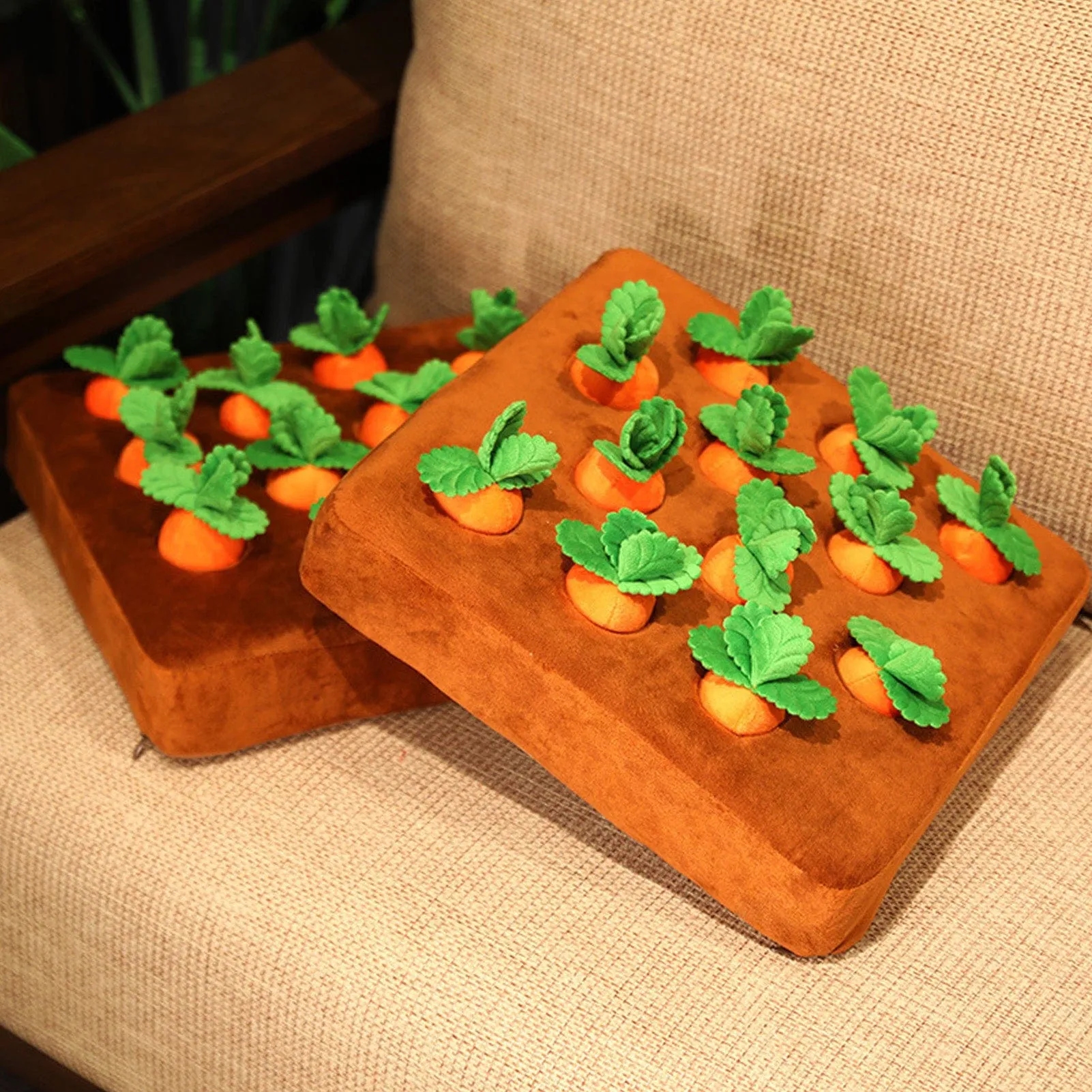 Carrot Farm - Interactive Carrot Plush Toy