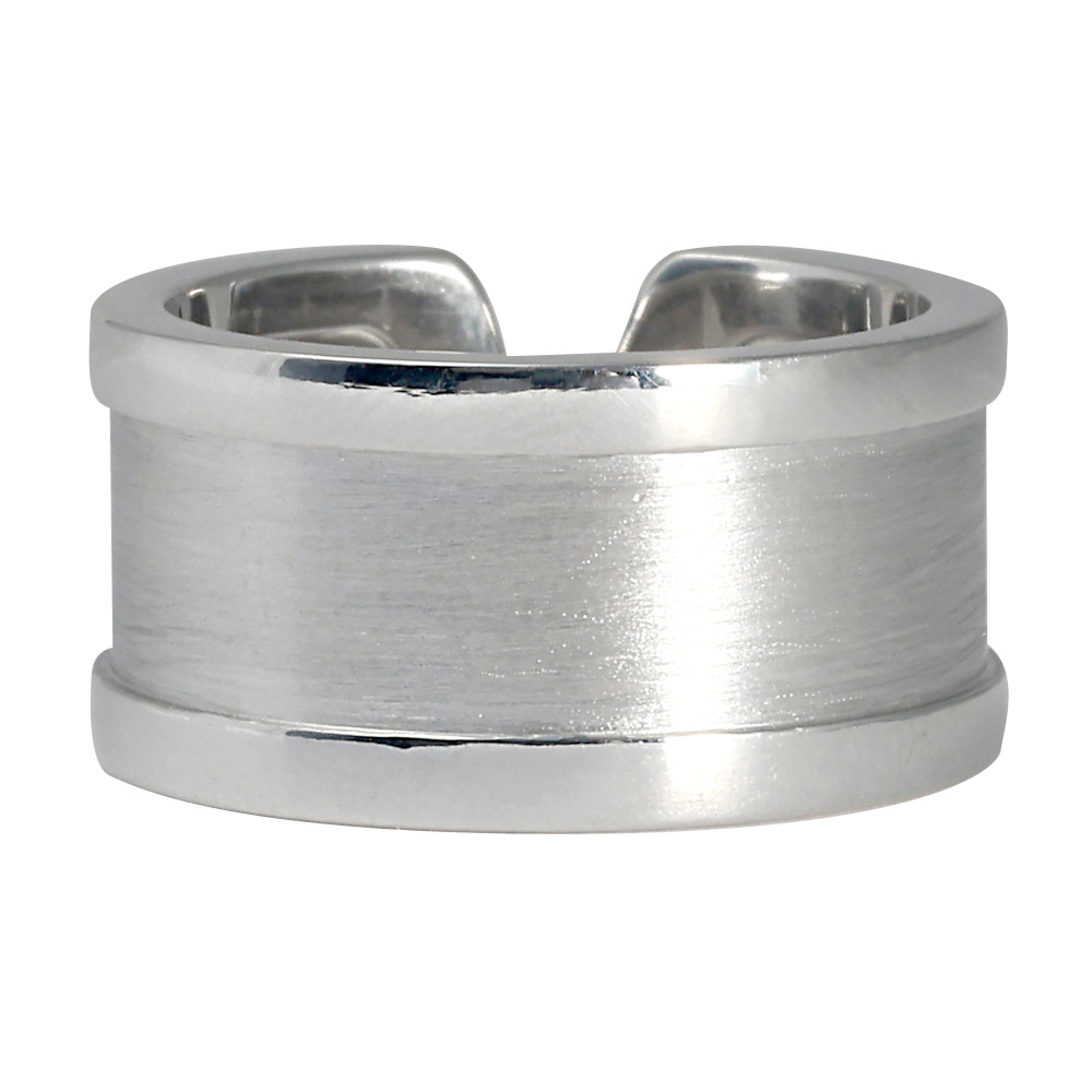 Cartier C Do Wide Ring 18K White Gold Diamond B4044100