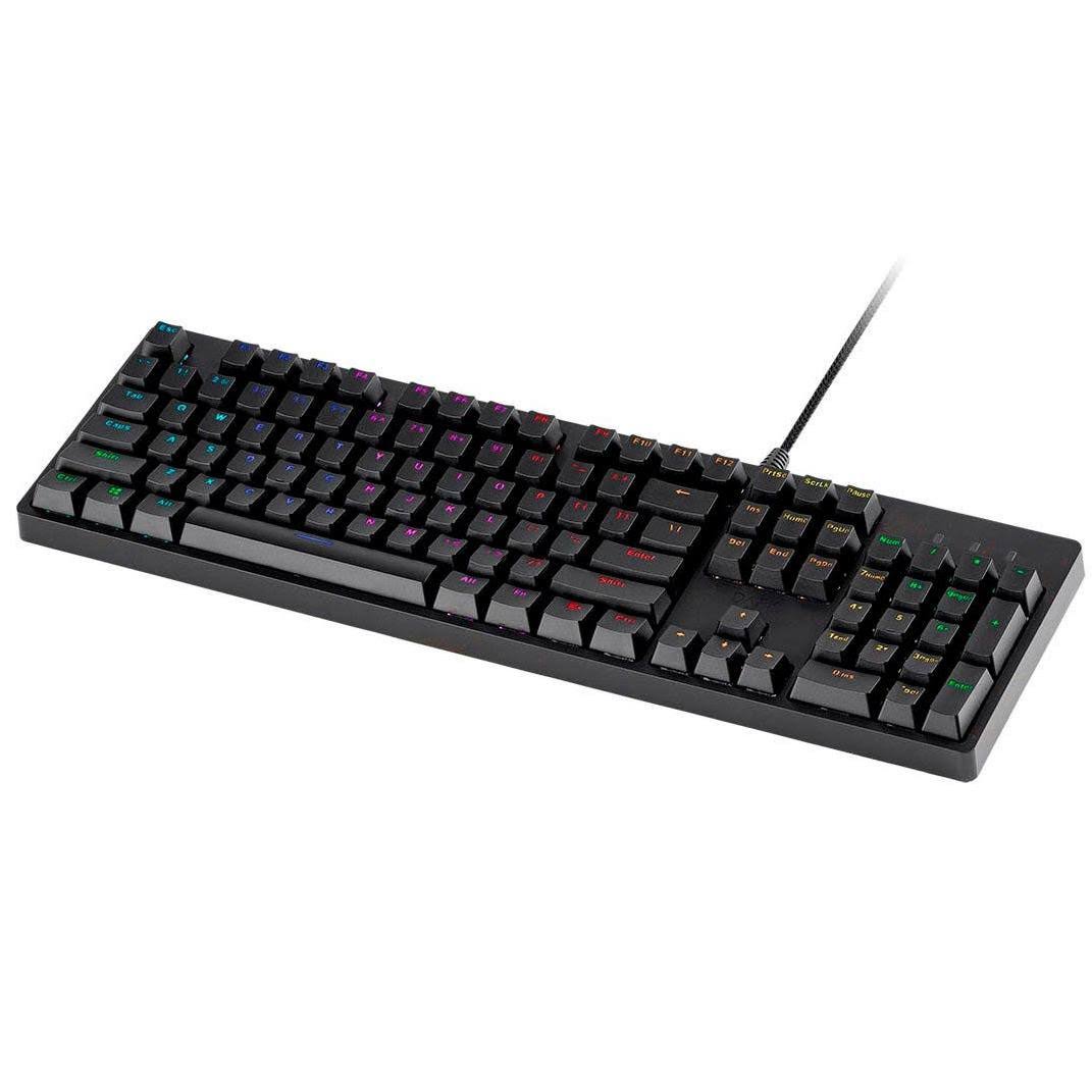 Monoprice Collider Mechanical Gaming Keyboard - Cherry MX Blue, RGB, Wired