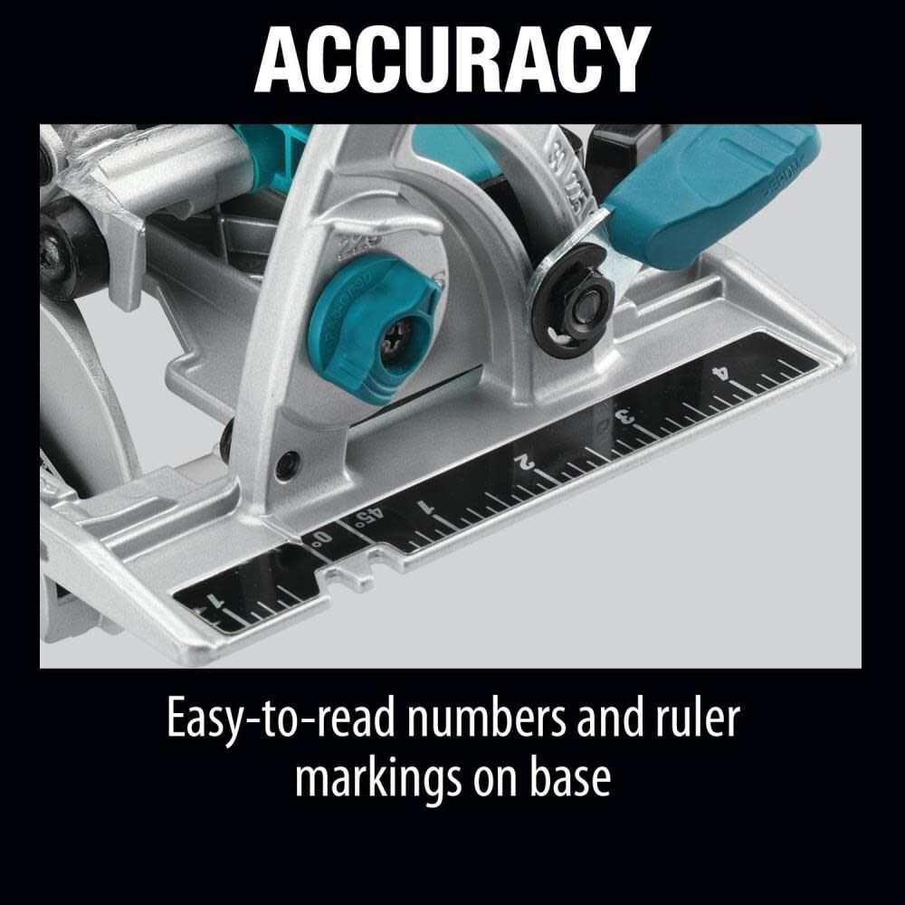 Makita 7-1/4 In. Magnesium Circular Saw with L.E.D. Lights; Electric Brake. 5007MGA