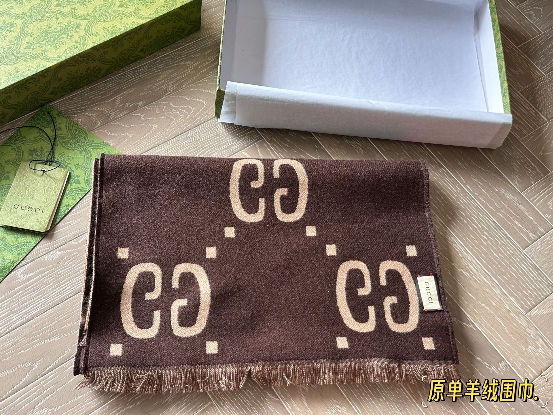 Gucci cashmere scarf - cnluxepick
