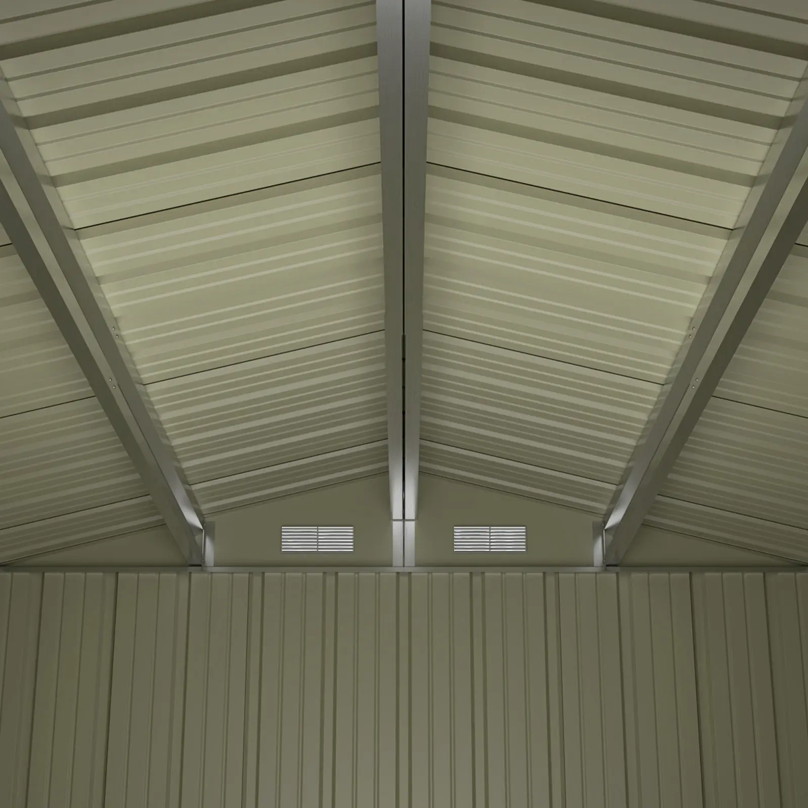 Patiolife 10x12 Metal Shed