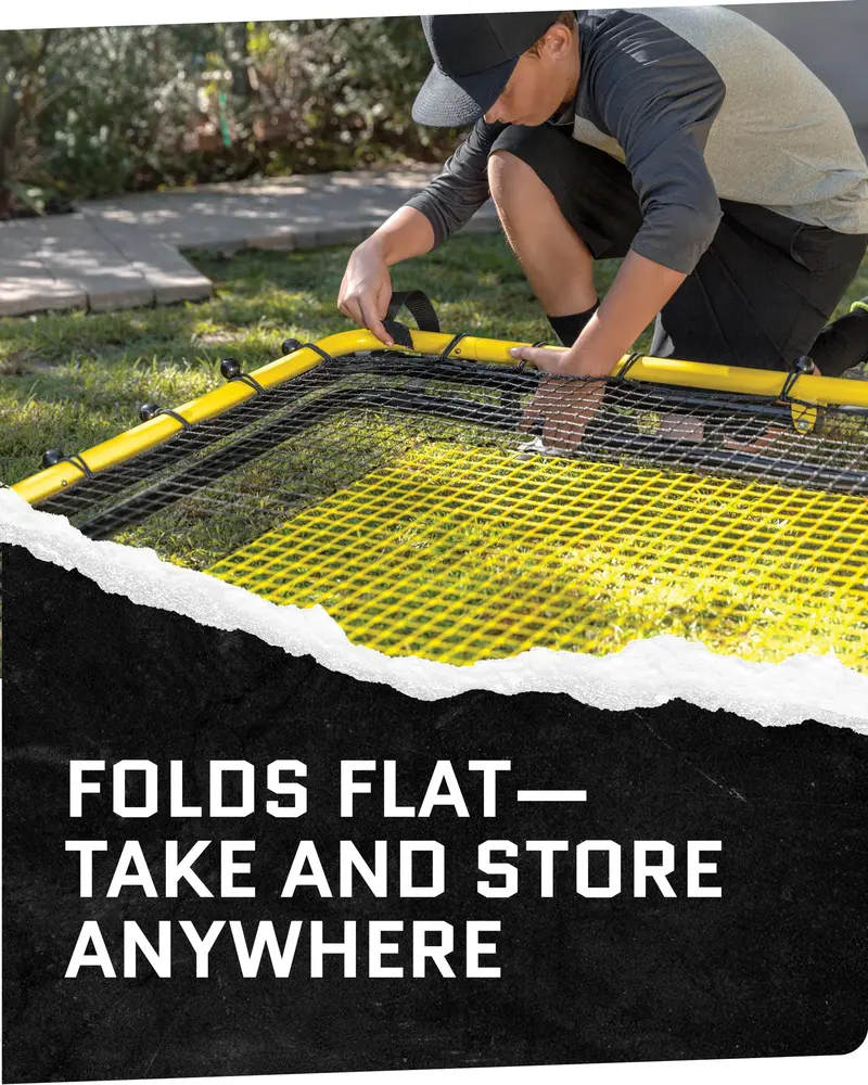 SKLZ Fielding Trainer – Adjustable Line Drive & Fly Ball Return Practice System