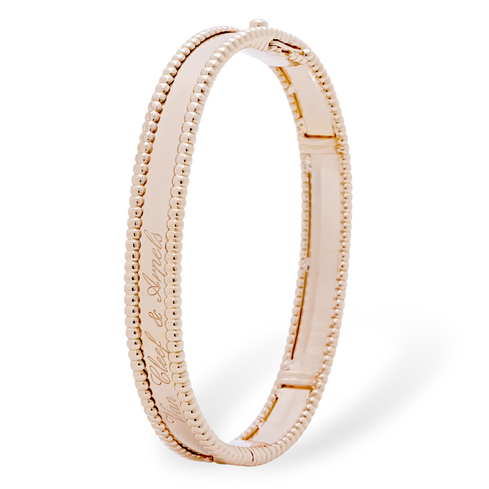 Van Cleef & Arpels Perlet Bracelet 18K Rose Gold VCARP3K400