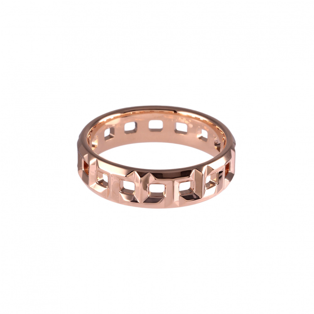 Tiffany & Co. Tiffany T True Wide Ring 18K Rose Gold 63064300