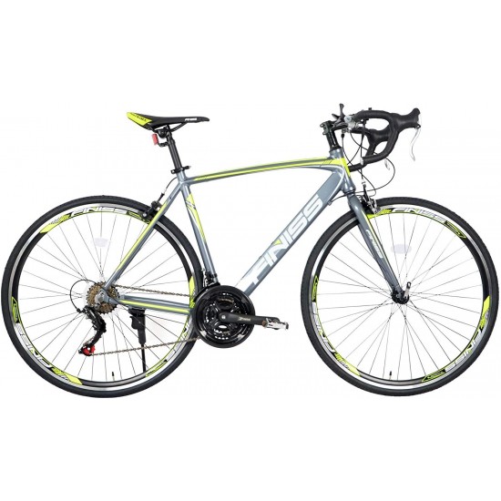 Road Bike Aluminum 700″ 28C 21 Speed Green