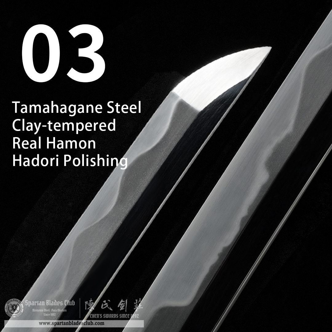 Custom Your Katana | Tamahagane Steel | Spartan Blades Club | CHEN'S SWORDS 1892 - Spartan Blades Club - 陳氏劍莊1892