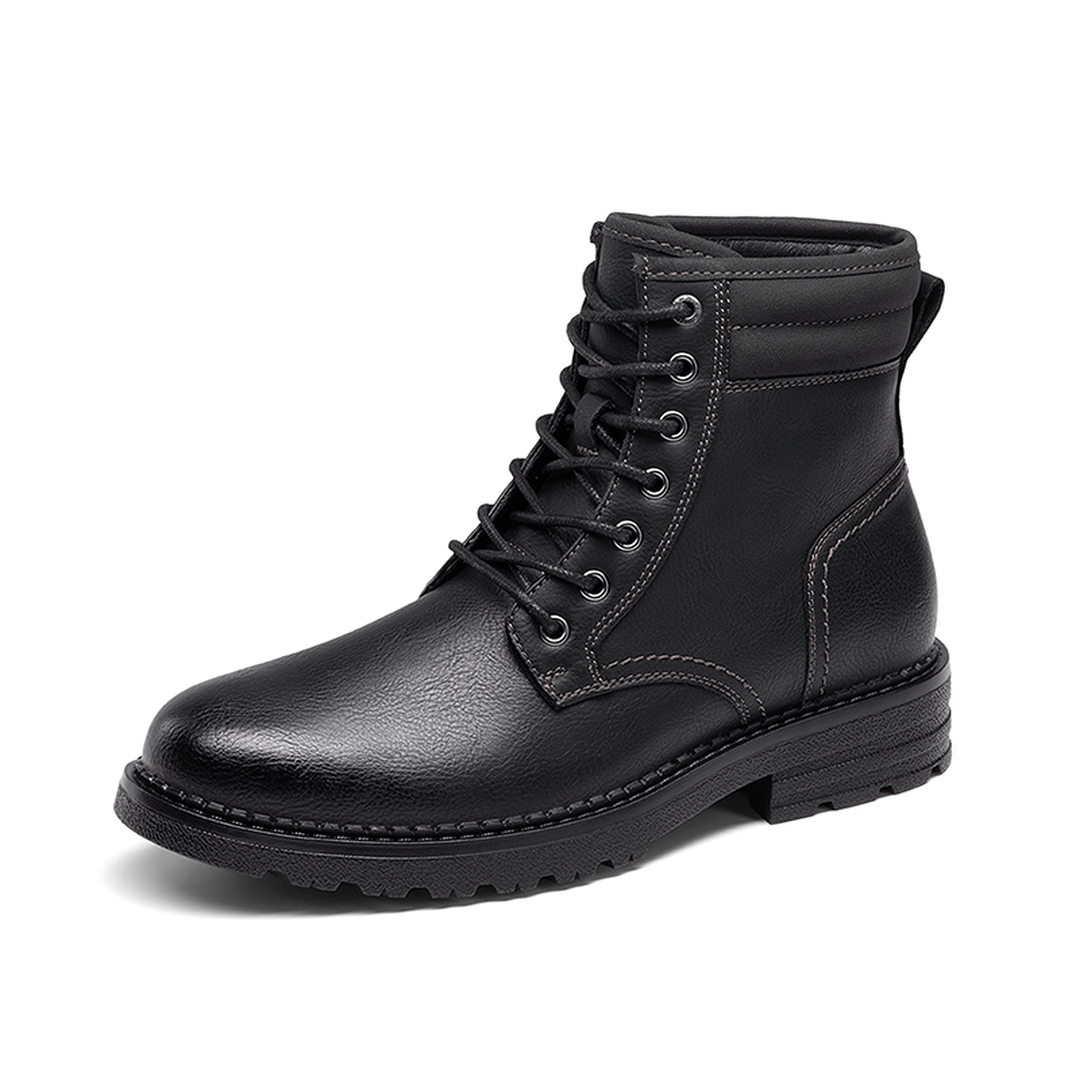 Men’s Durable Lace-Up Lug Boots