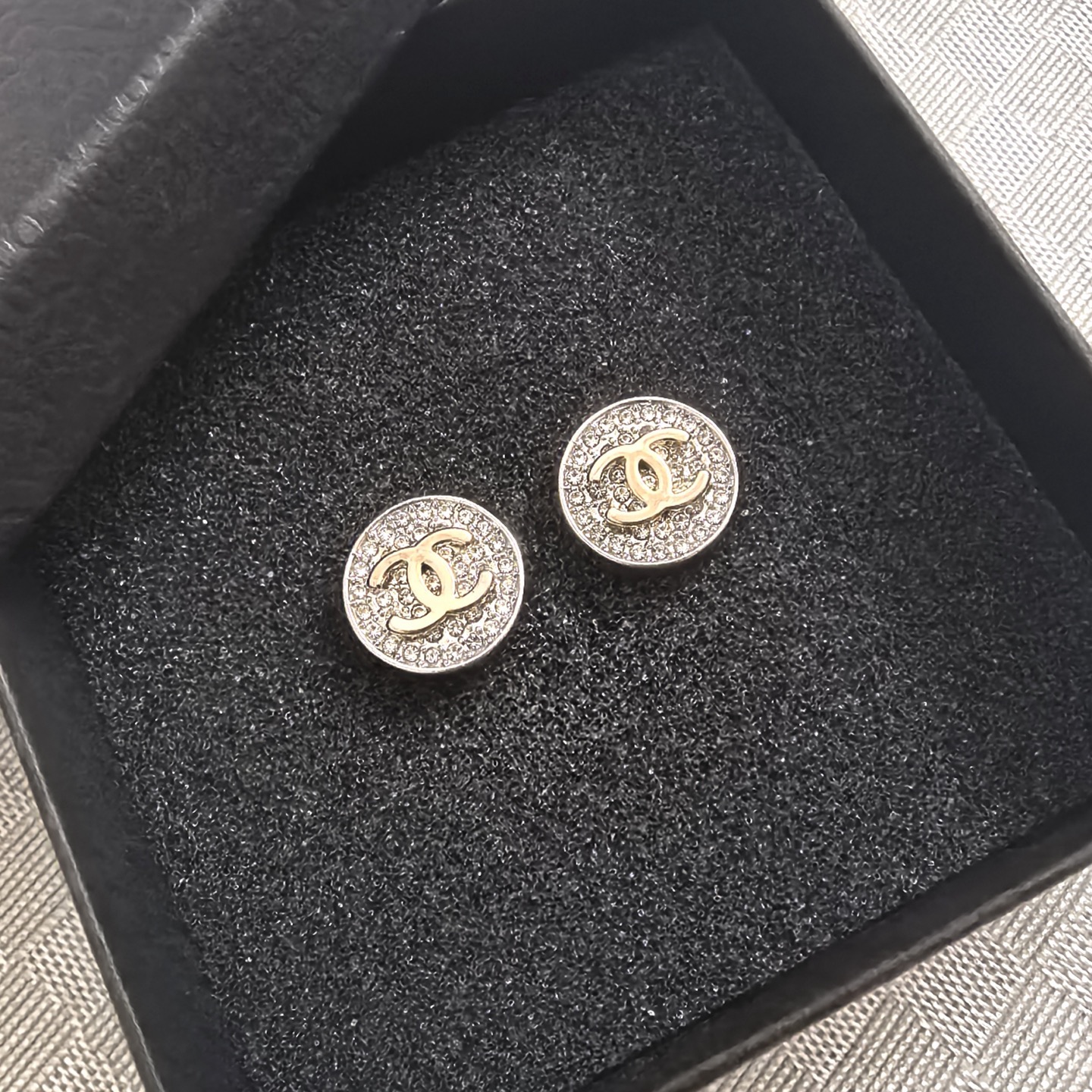 Chanel Double C Stud Earrings - cnluxepick