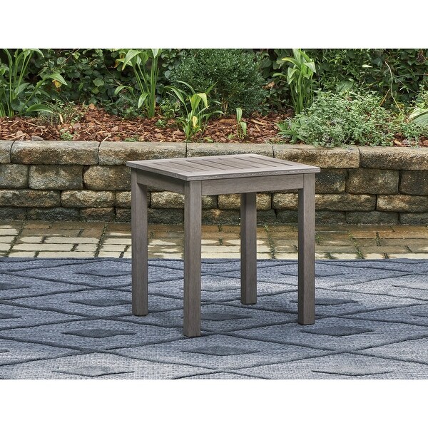 Signature Design by Ashley Hillside Barn Brown Outdoor End Table
