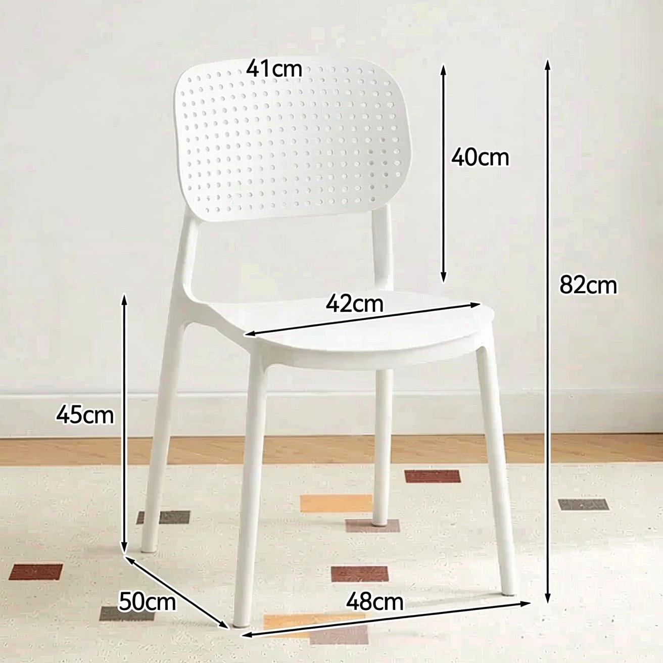 Dining Chair Kerusi Plastik Kerusi Makan Balcony Chair Garden Chair Backrest Chair