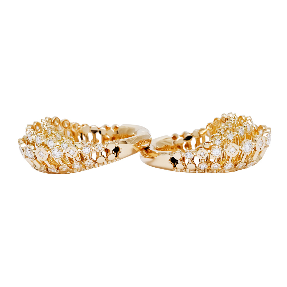 Cartier Libre Ring 18K Yellow Gold Diamond H4403500