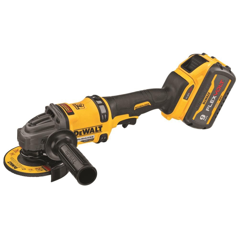 DEWALT FLEXV 60V MAX* 4 1/2″ – 6″ Grinder with Kickback Brake Kit DCG418X1