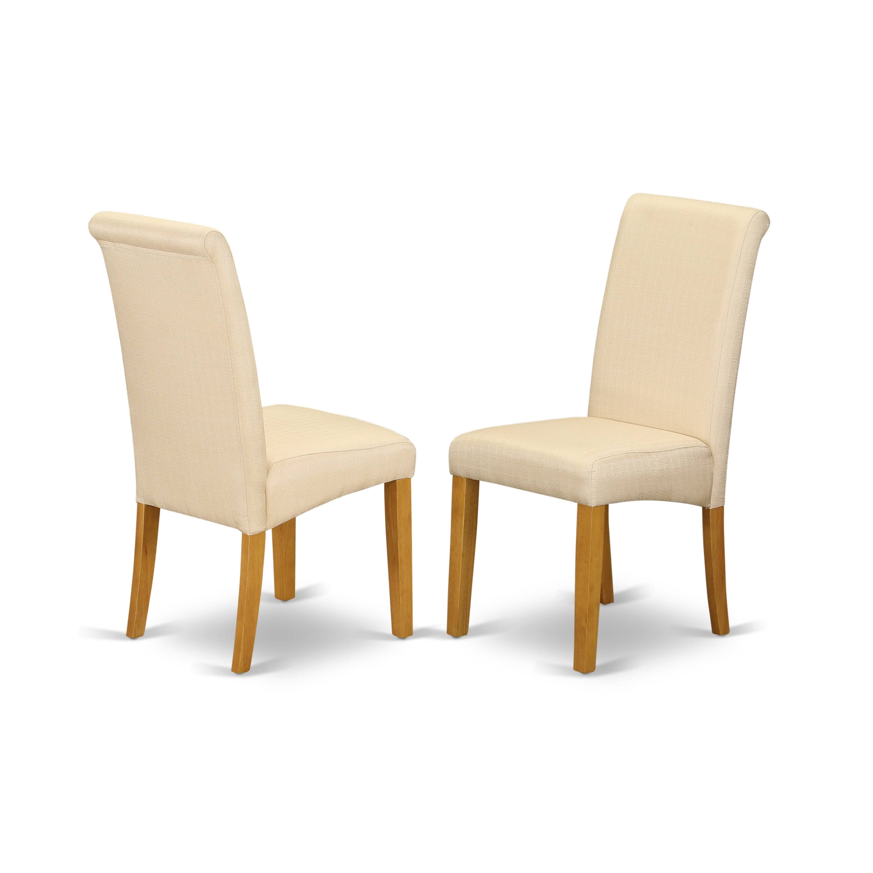 East West Furniture Dining Room Set Oak, Ndba5-oak-02