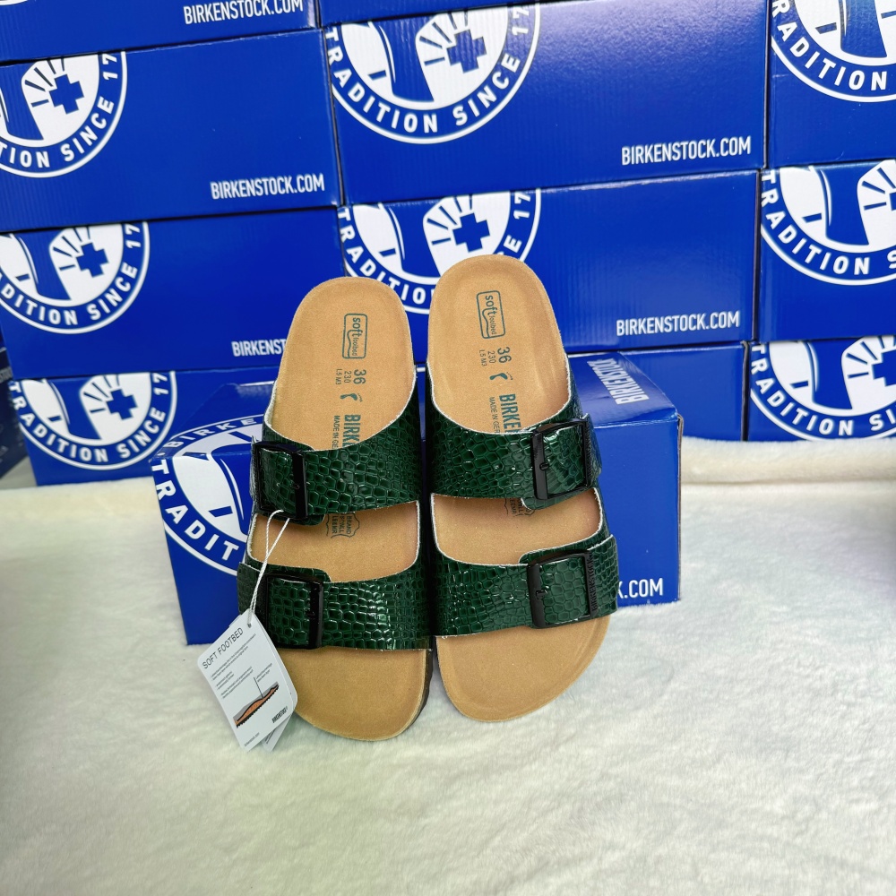 Birkenstock Arizona Python Print Casual Sandals