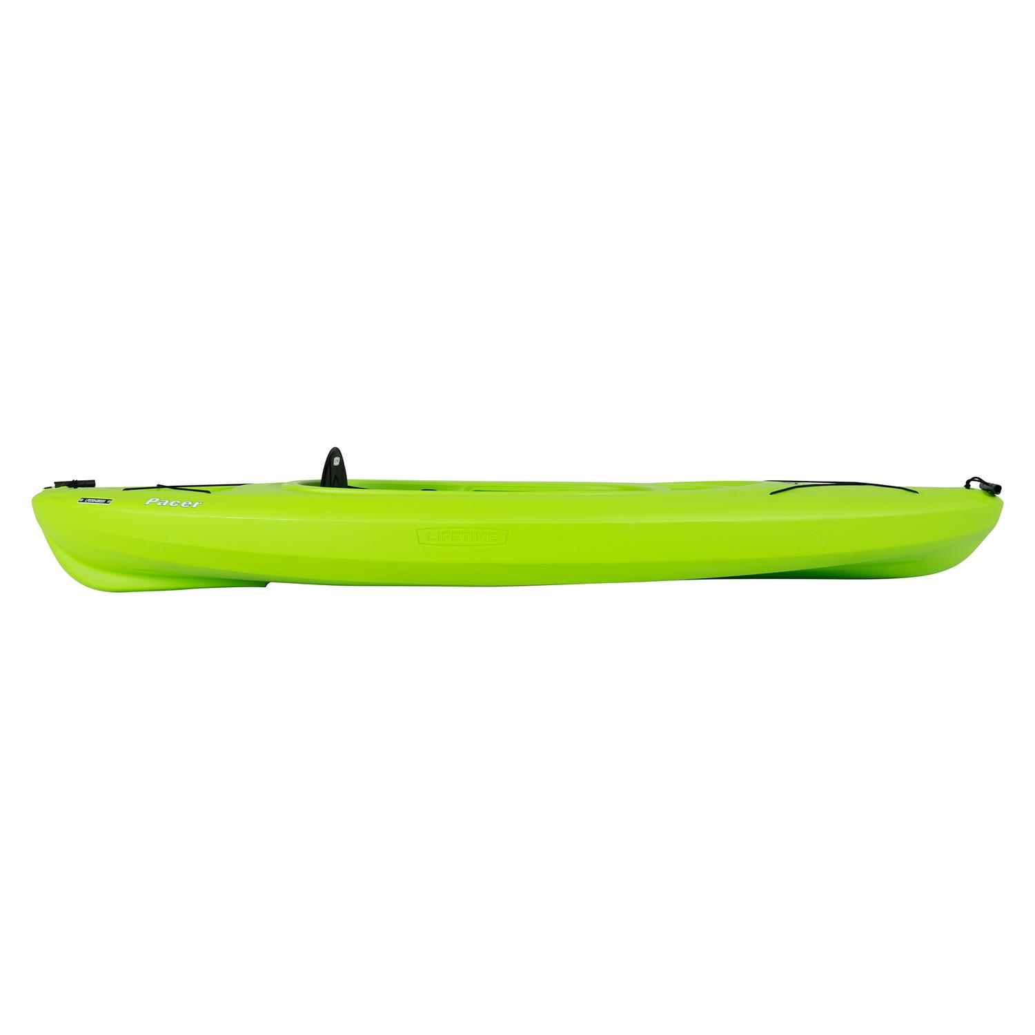 Lifetime Pacer 8 ft Sit-In Kayak (Paddle Included), Green
