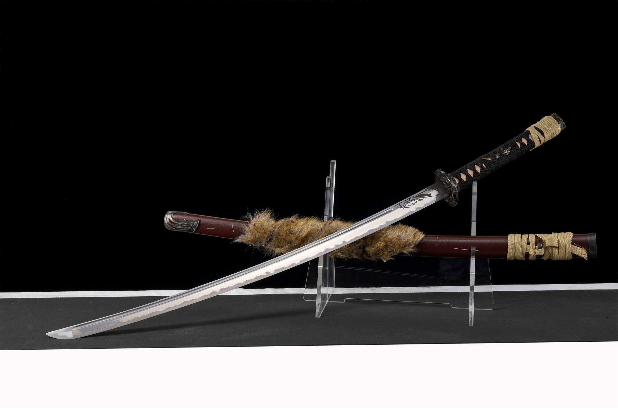 Ghost of Yotei Katana – Wolf Blade, Manganese Steel, Full Tang