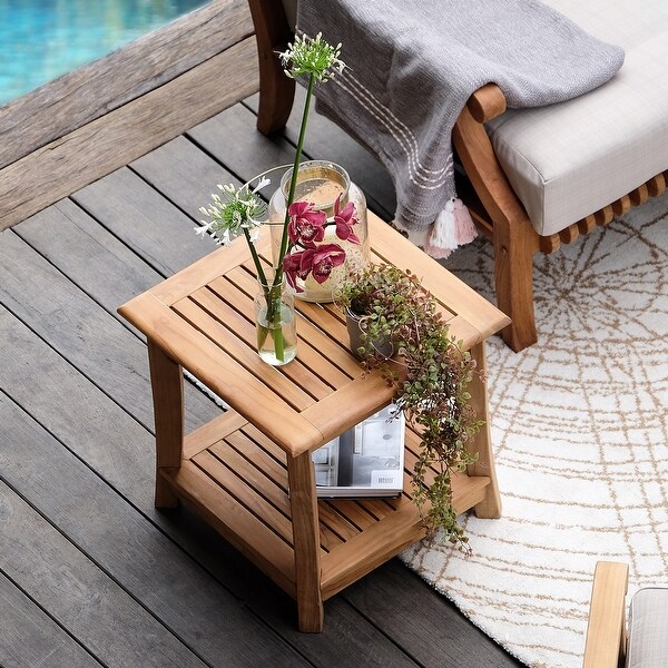Cambridge Casual Chara 5piece Teak Patio Conversation Set