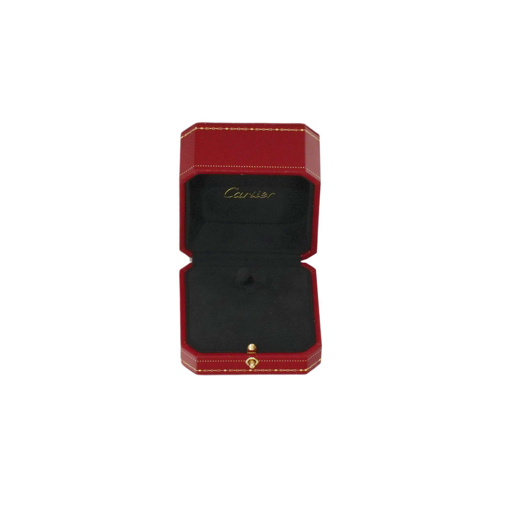 Cartier Mayon Pantale Ring 18K White Gold Diamond